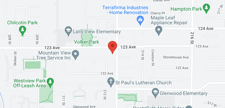 map of 12277 LAITY STREET